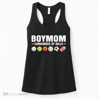 Boy Mom Surrounded By Balls Women's Tank Top
