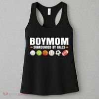 Boy Mom Surrounded By Balls Women's Tank Top thumb 3