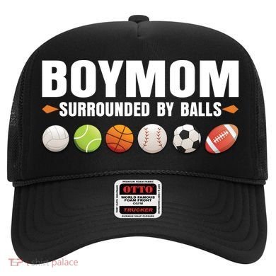 Boy Mom Surrounded By Balls Hat