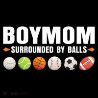 Boy Mom Surrounded By Balls Visor thumb 3