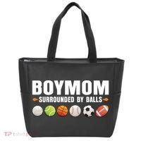 Boy Mom Surrounded By Balls Tote Bag thumb 0