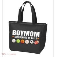 Boy Mom Surrounded By Balls Tote Bag thumb 3