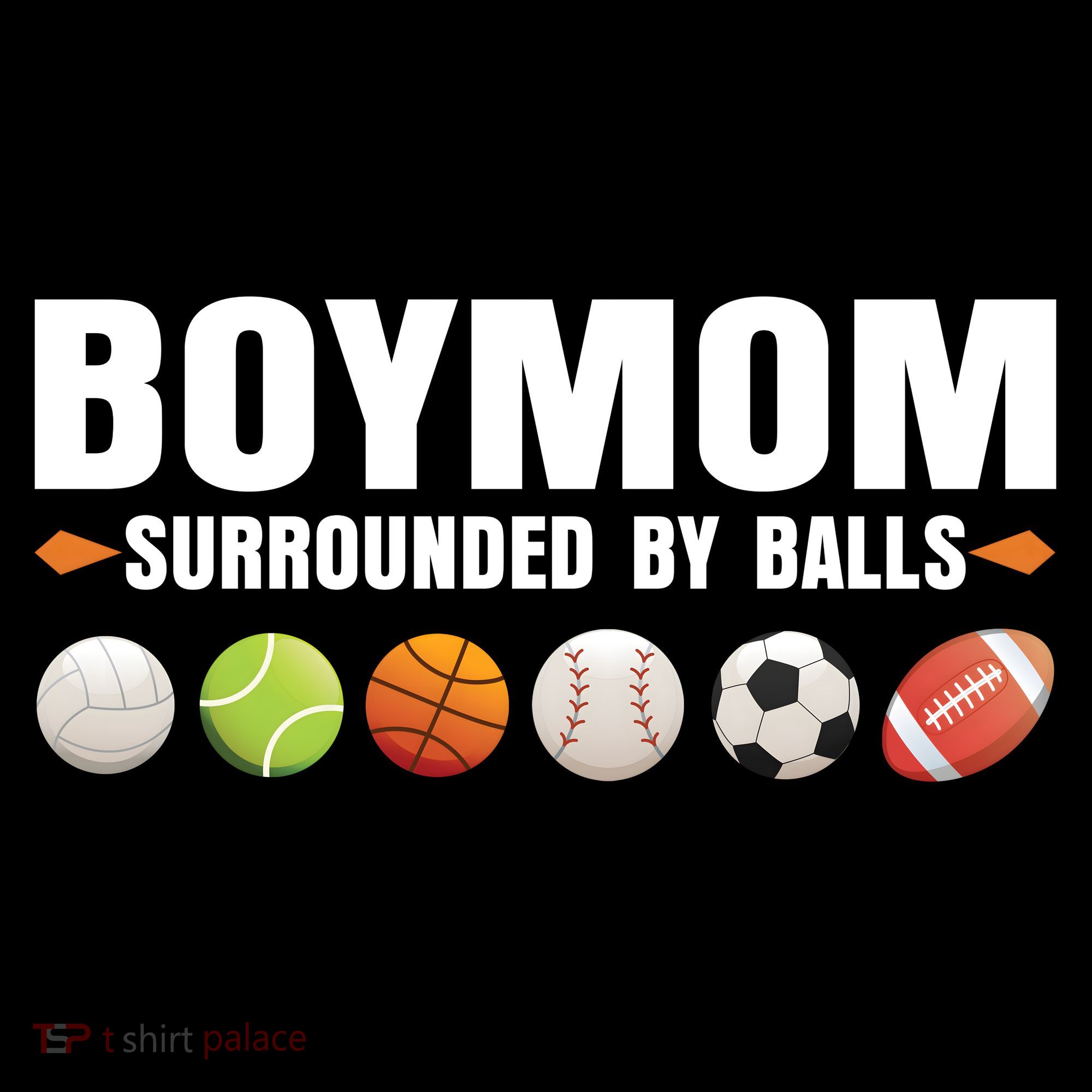 Boy Mom Surrounded By Balls Tote Bag