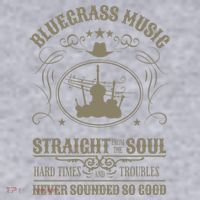 Bluegrass Music Straight From The Soul Women's Racerback Cropped Tank thumb 2