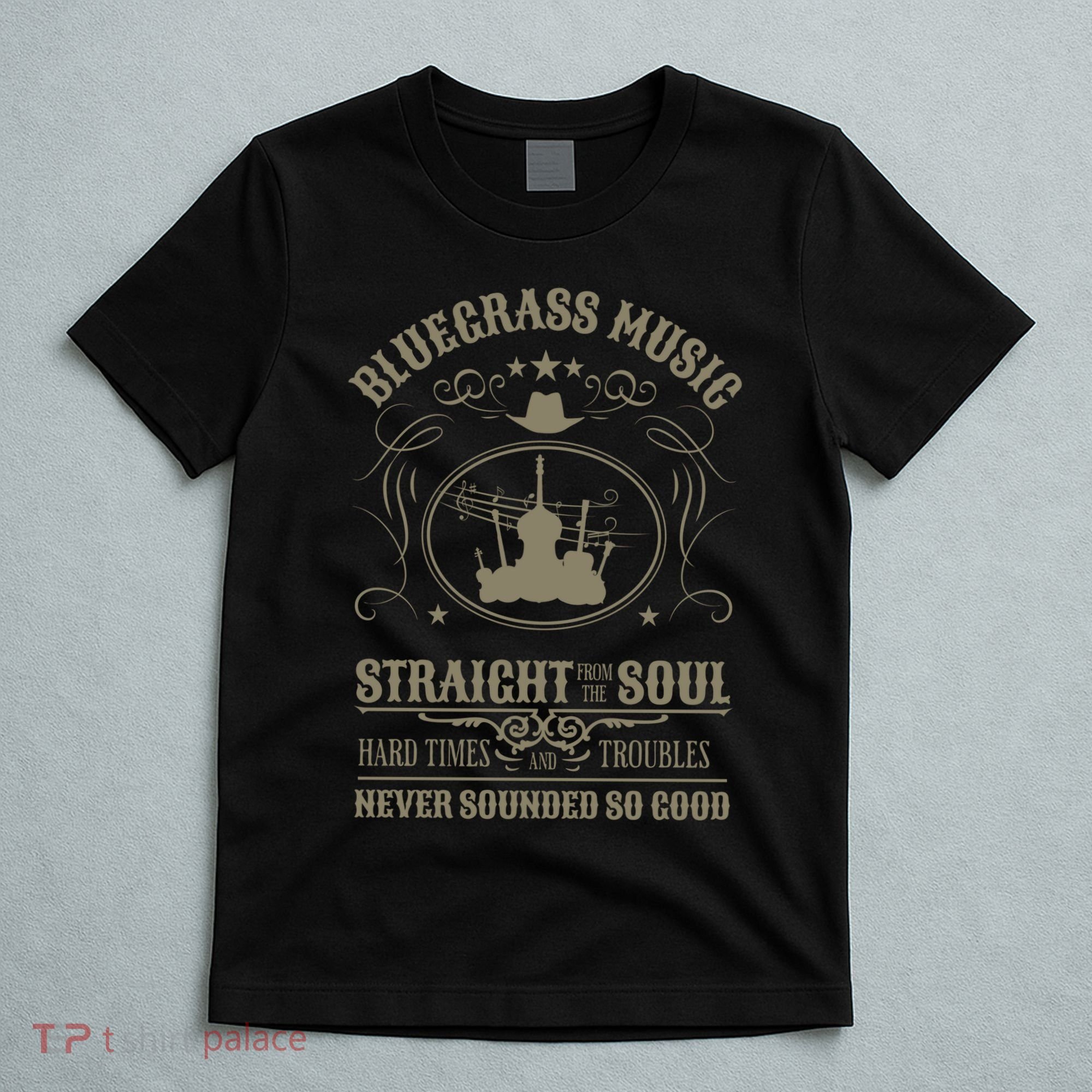 Bluegrass Music Straight From The Soul T-Shirt