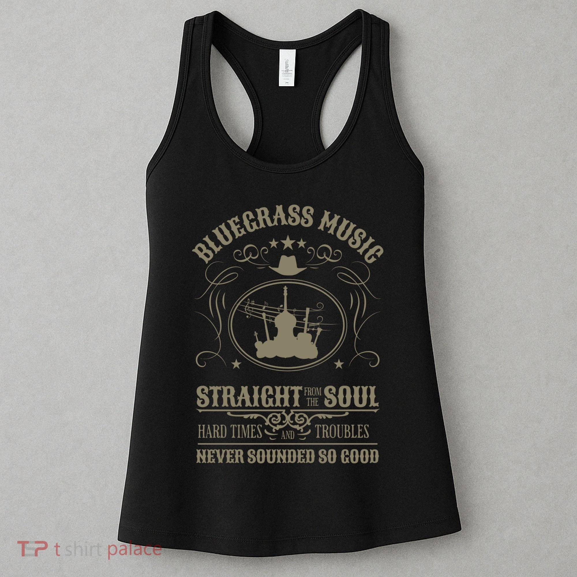 Bluegrass Music Straight From The Soul Women's Tank Top