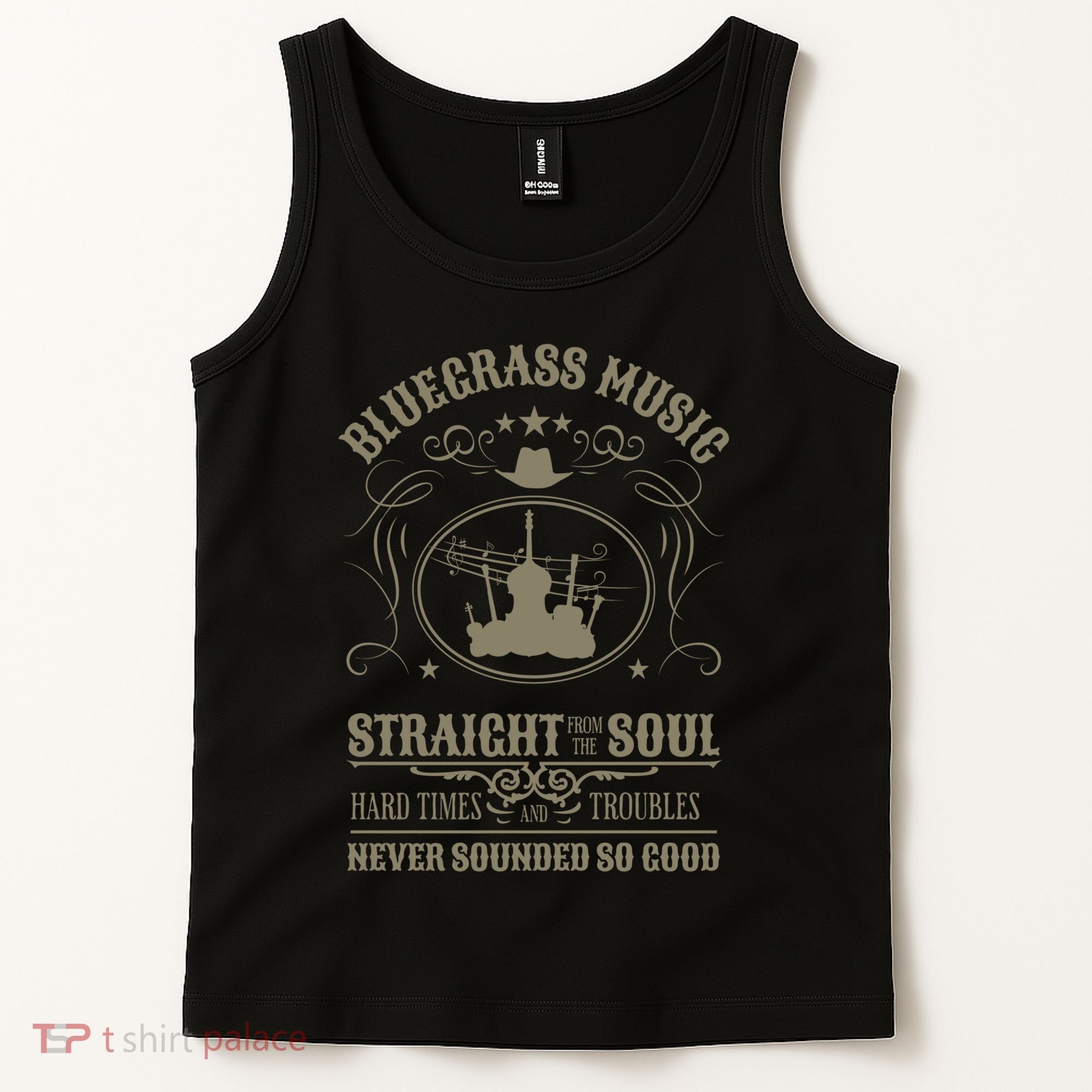 Bluegrass Music Straight From The Soul Tank Top