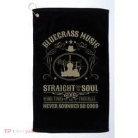 Bluegrass Music Straight From The Soul Golf Towel thumb 0