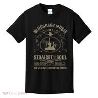 Bluegrass Music Straight From The Soul Kids T-Shirt thumb 0