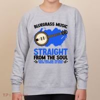 Bluegrass Music Straight From The Soul Women's Sweatshirt thumb 0