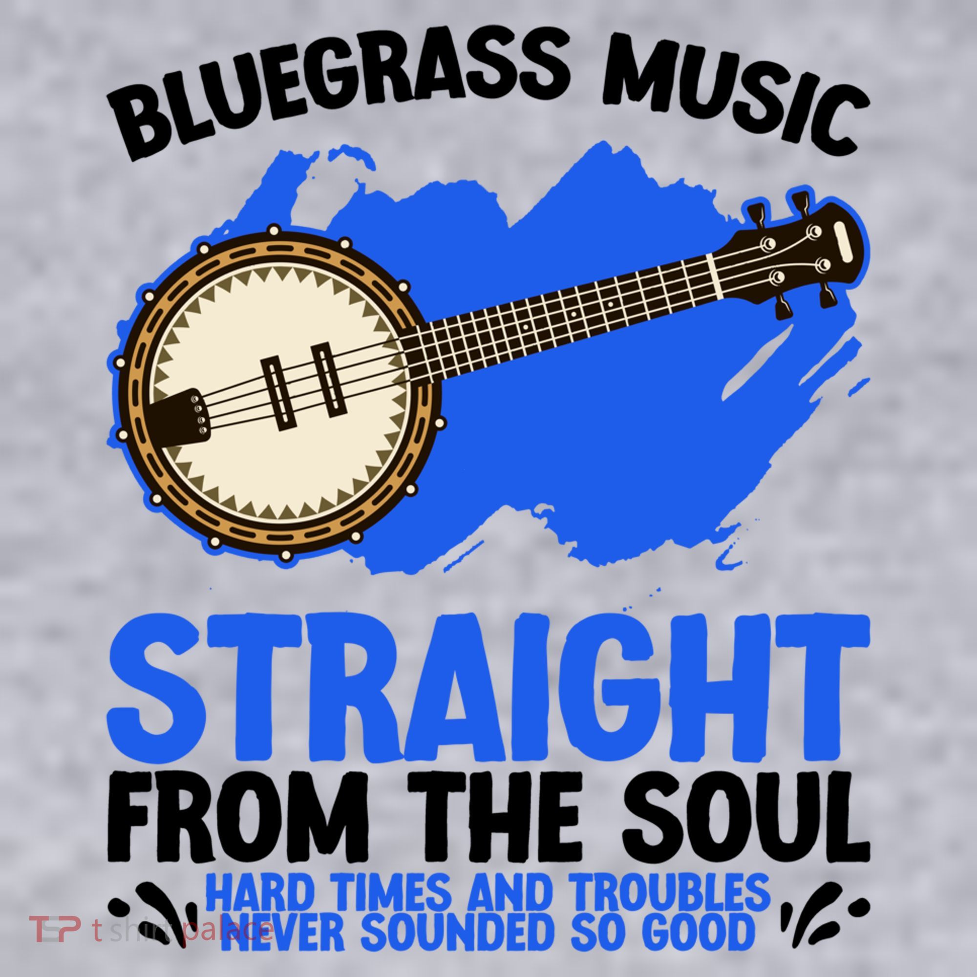 Bluegrass Music Straight From The Soul Women's Sweatshirt