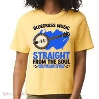 Bluegrass Music Straight From The Soul Comfort Colors Boxy T-Shirt thumb 0