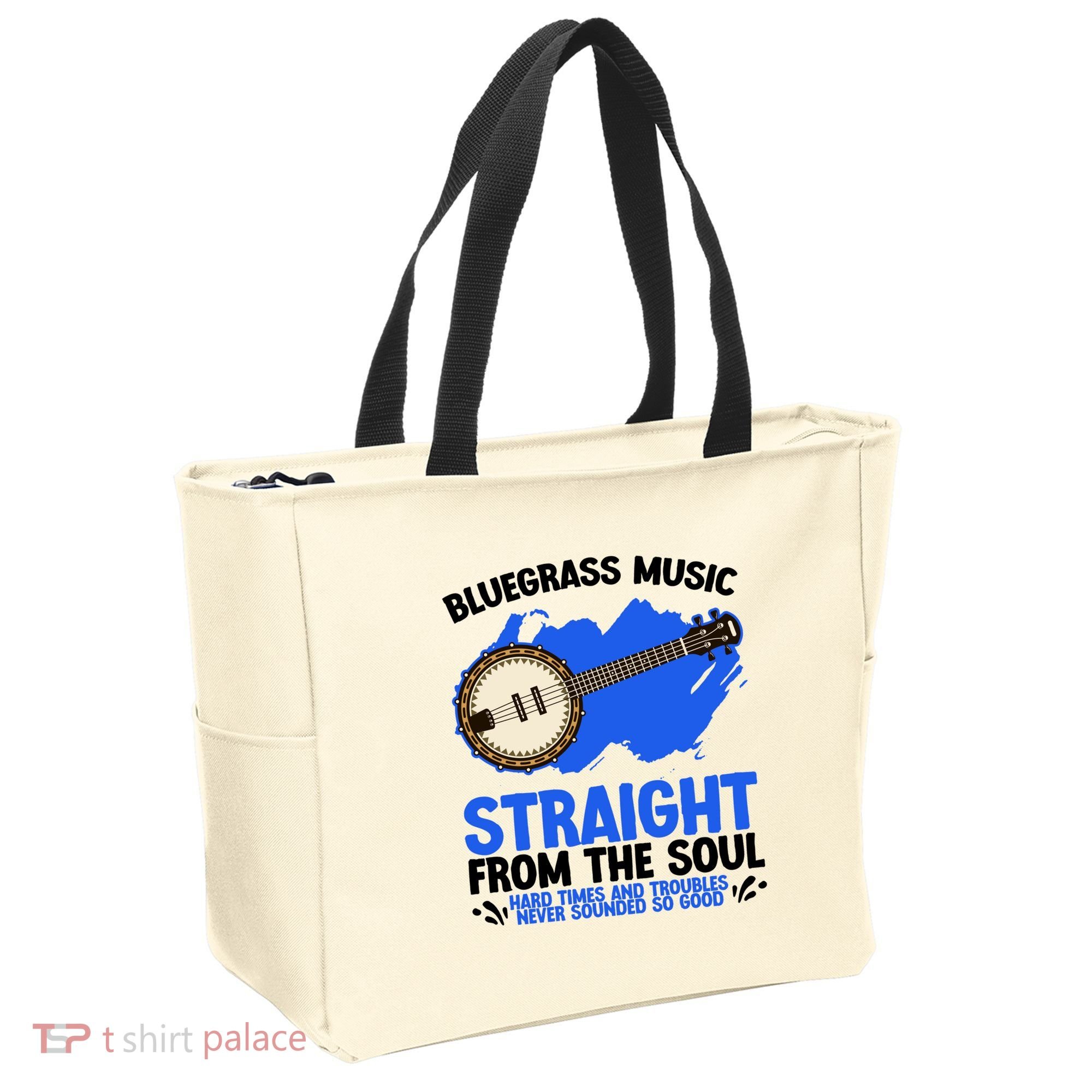Bluegrass Music Straight From The Soul Tote Bag