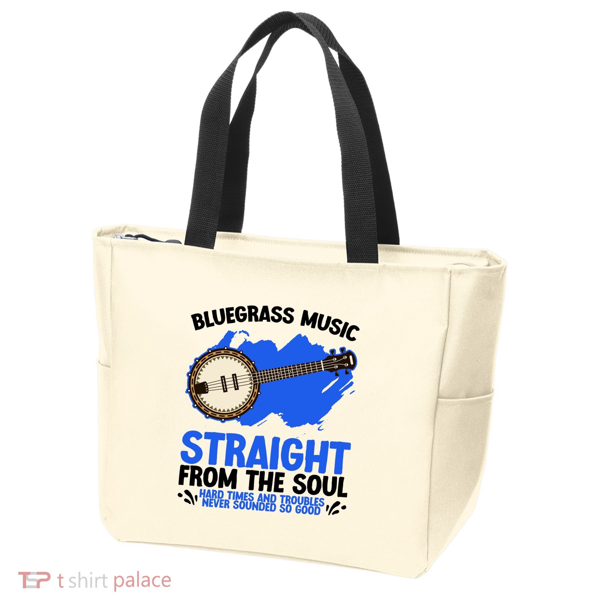 Bluegrass Music Straight From The Soul Tote Bag