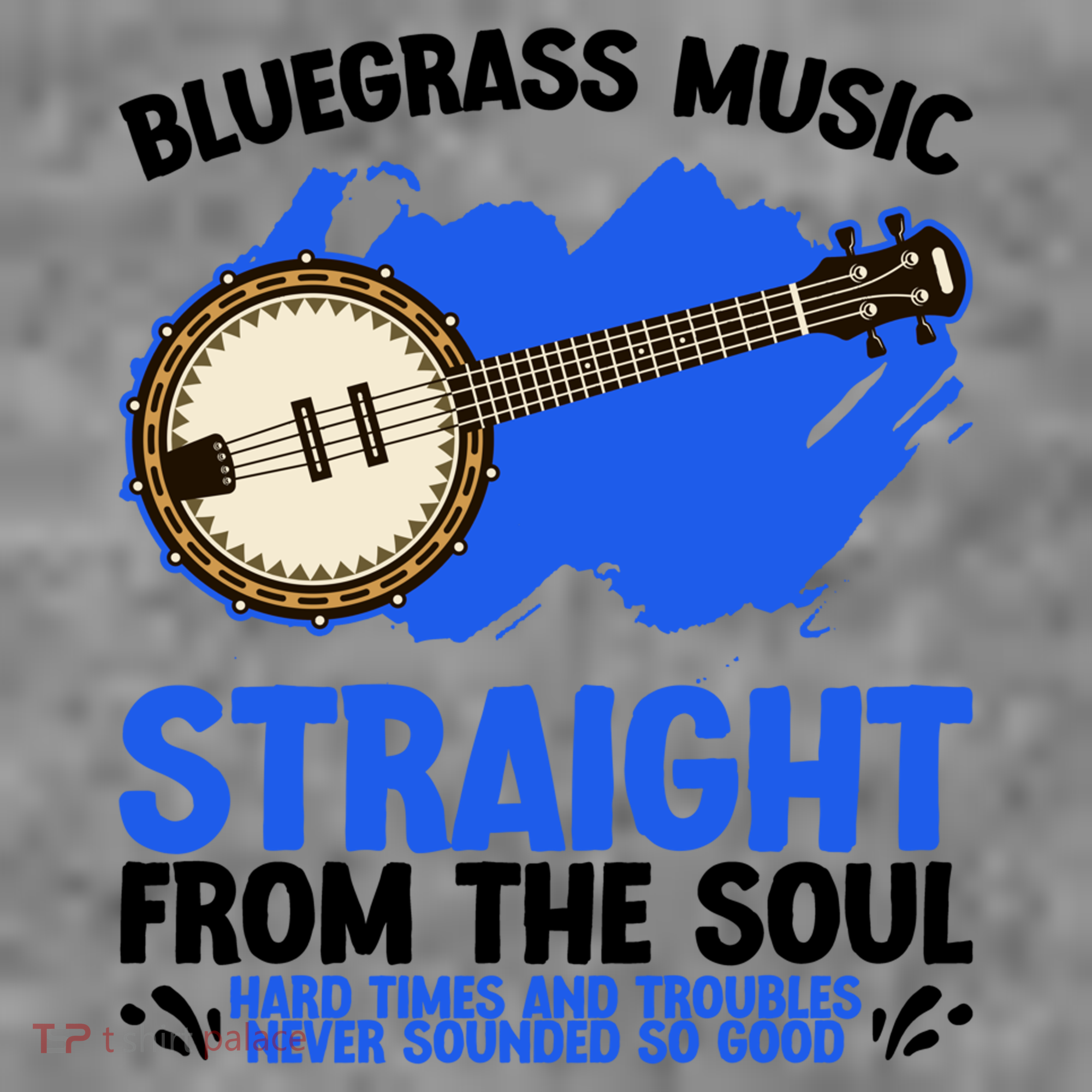 Bluegrass Music Straight From The Soul Toddler Hoodie