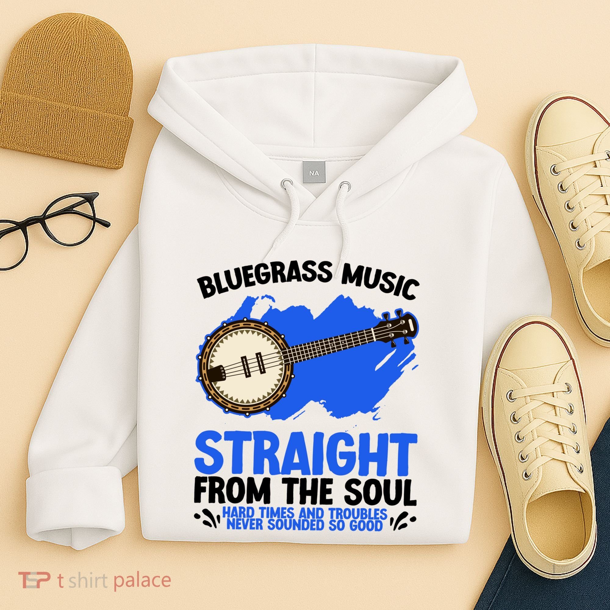 Bluegrass Music Straight From The Soul Hoodie