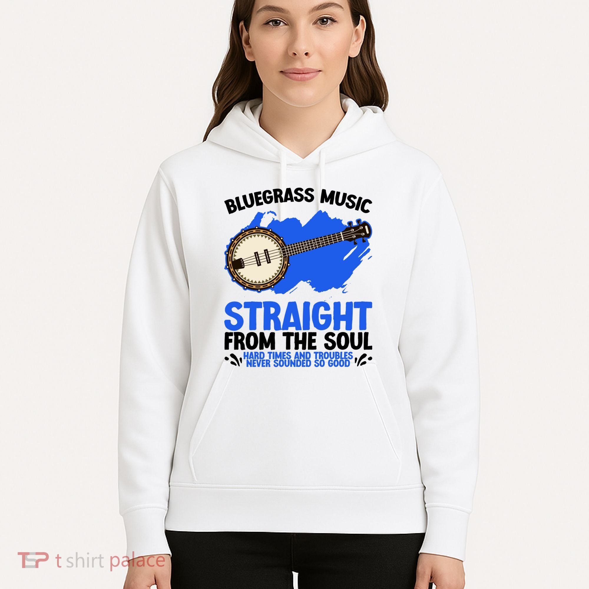 Bluegrass Music Straight From The Soul Hoodie