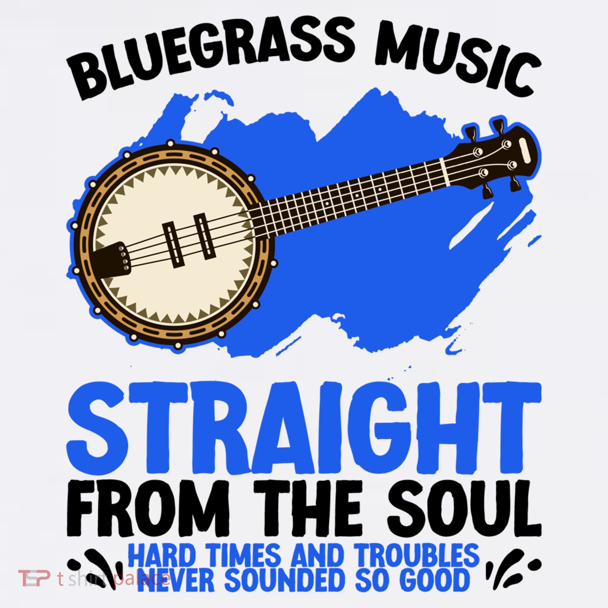 Bluegrass Music Straight From The Soul Hoodie