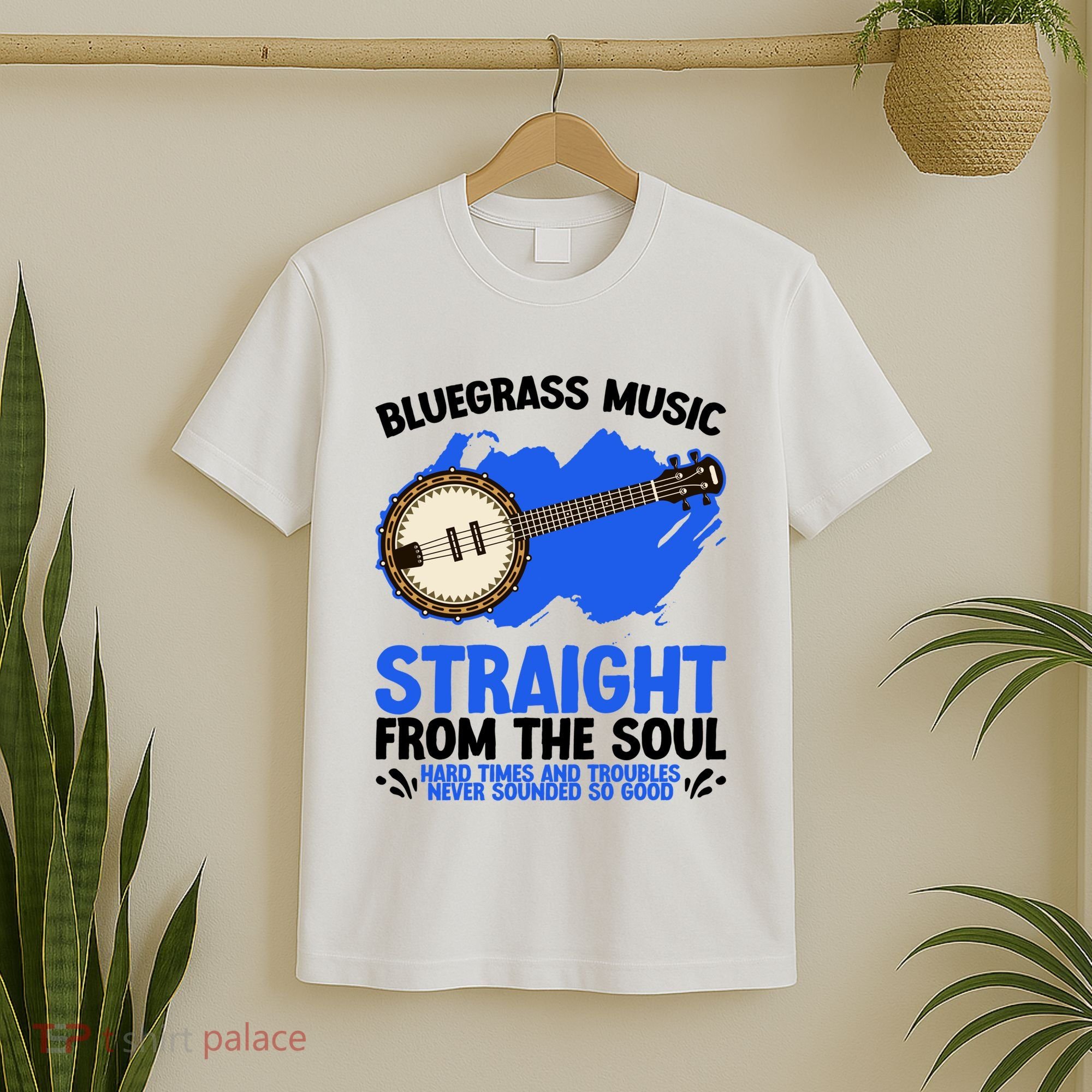 Bluegrass Music Straight From The Soul T-Shirt