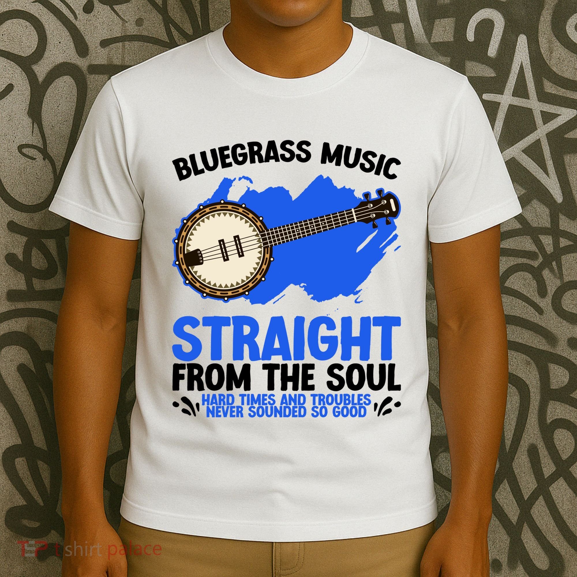 Bluegrass Music Straight From The Soul T-Shirt