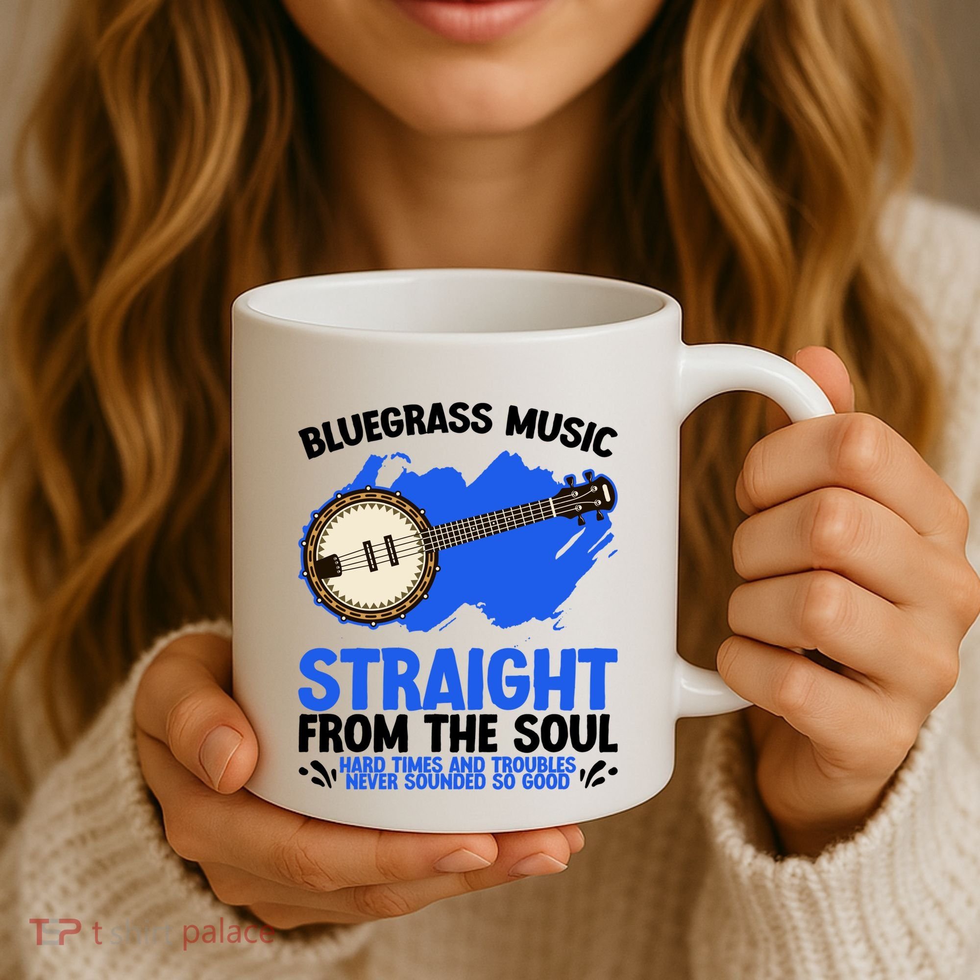 Bluegrass Music Straight From The Soul Coffee Mug