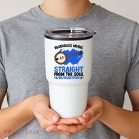 Bluegrass Music Straight From The Soul Tumbler thumb 2