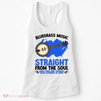 Bluegrass Music Straight From The Soul Women's Tank Top thumb 0