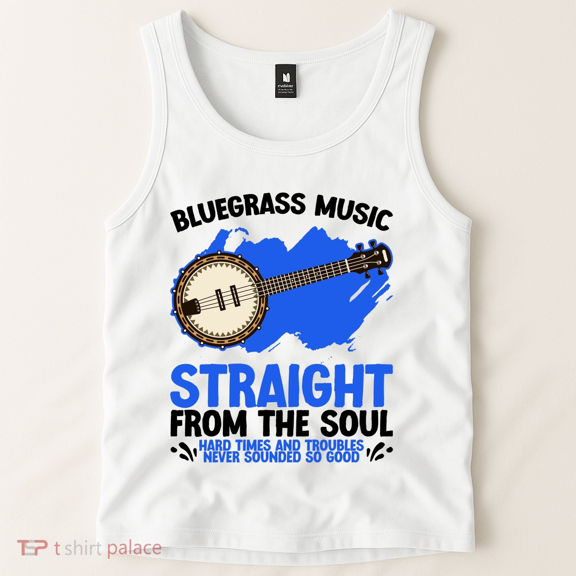 Bluegrass Music Straight From The Soul Tank Top