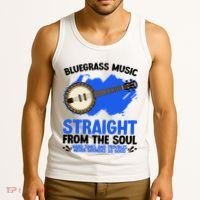 Bluegrass Music Straight From The Soul Tank Top thumb 3
