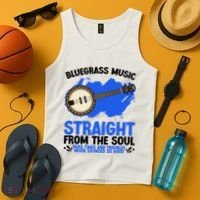 Bluegrass Music Straight From The Soul Tank Top thumb 4