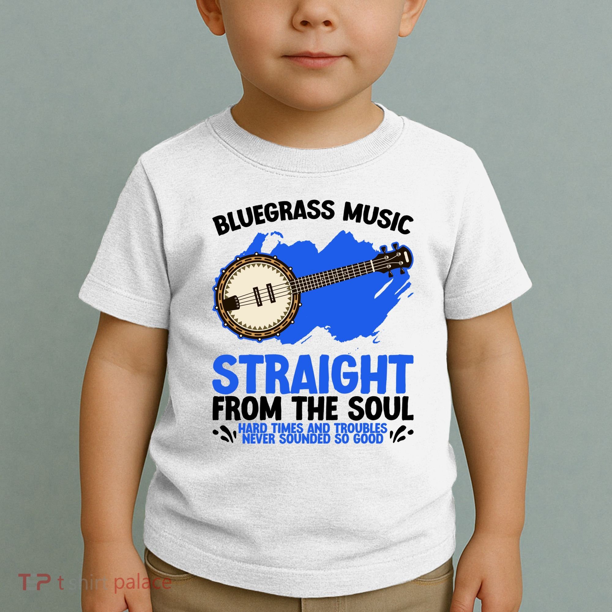 Bluegrass Music Straight From The Soul Toddler T-Shirt