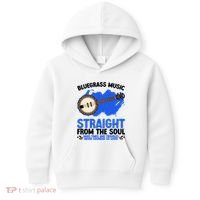 Bluegrass Music Straight From The Soul Kids Hoodie thumb 0