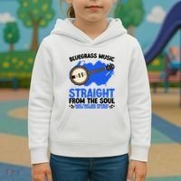 Bluegrass Music Straight From The Soul Kids Hoodie thumb 3