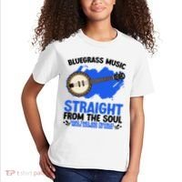 Bluegrass Music Straight From The Soul Kids T-Shirt thumb 2