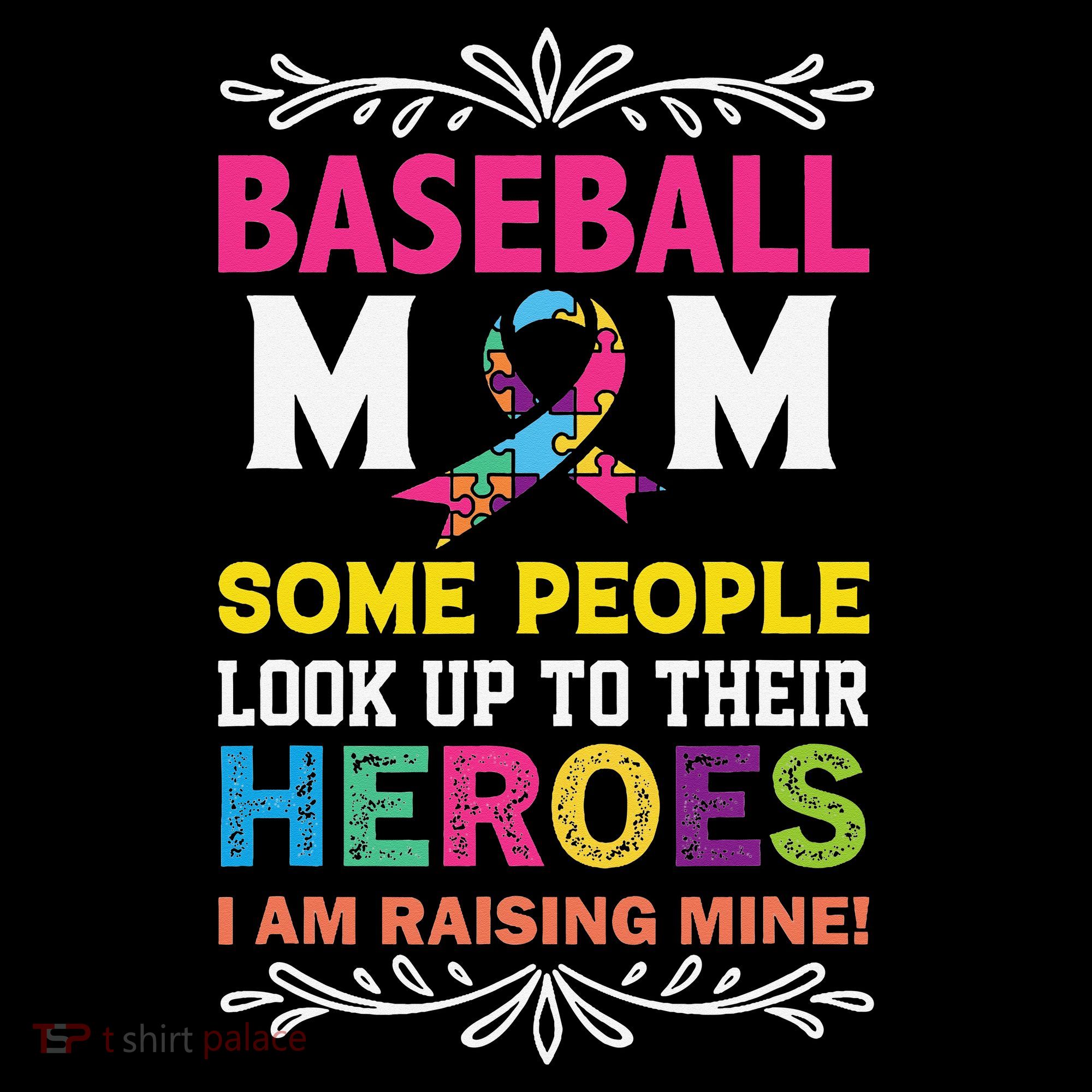 Baseball Mom Some People Look Up To Their Heroes Im Raising Coffee Mug