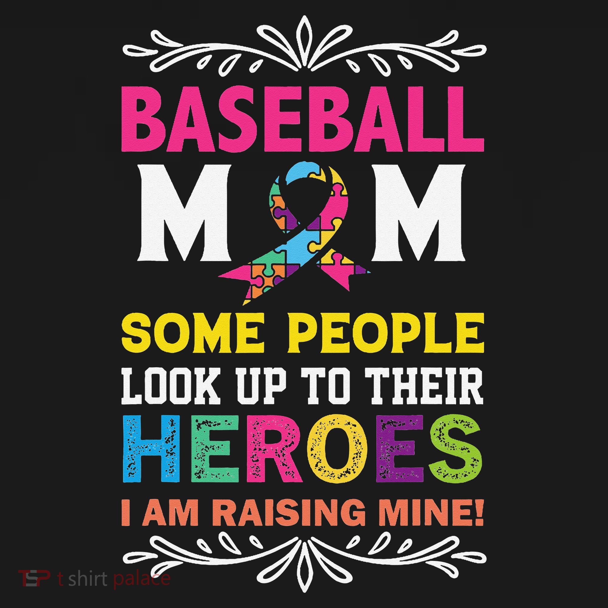 Baseball Mom Some People Look Up To Their Heroes Im Raising Women's Hoodie