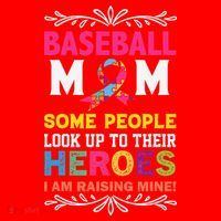 Baseball Mom Some People Look Up To Their Heroes Im Raising Santa Hat thumb 1