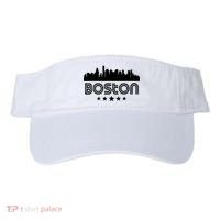 Boston Massachusetts Skyline Retro Style Visor thumb 0