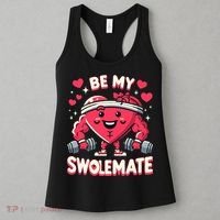 Be My Swolemate Valentines Day Bodybuilding Gym Women's Tank Top thumb 3