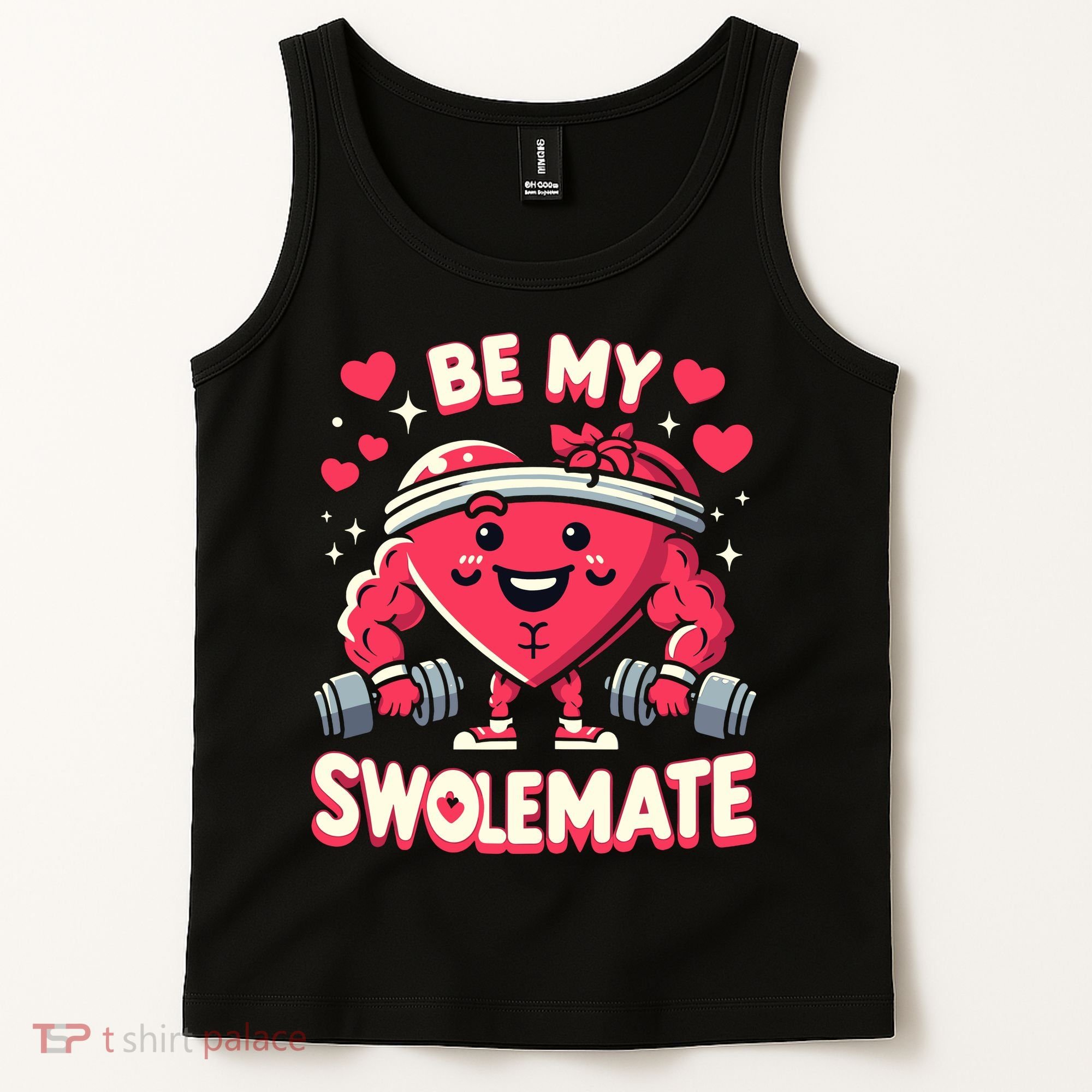 Be My Swolemate Valentines Day Bodybuilding Gym Tank Top
