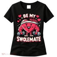 Be My Swolemate Valentines Day Bodybuilding Gym Women's T-Shirt thumb 0
