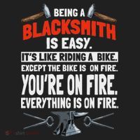 Blacksmith Metalworker Sl Workers Forge Metal Anvil Tools Women's Sweatshirt thumb 2