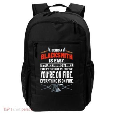 Blacksmith Metalworker Sl Workers Forge Metal Anvil Tools Backpack