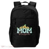 Blessed Mom Sunflower Cute Backpack thumb 0