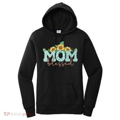 Blessed Mom Sunflower Cute Women's Hoodie