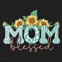 Blessed Mom Sunflower Cute Tumbler thumb 3