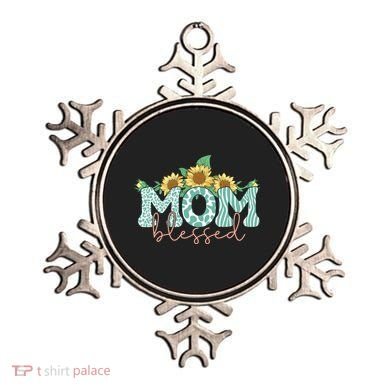 Blessed Mom Sunflower Cute Ornament