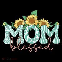 Blessed Mom Sunflower Cute Women's Tank Top thumb 5