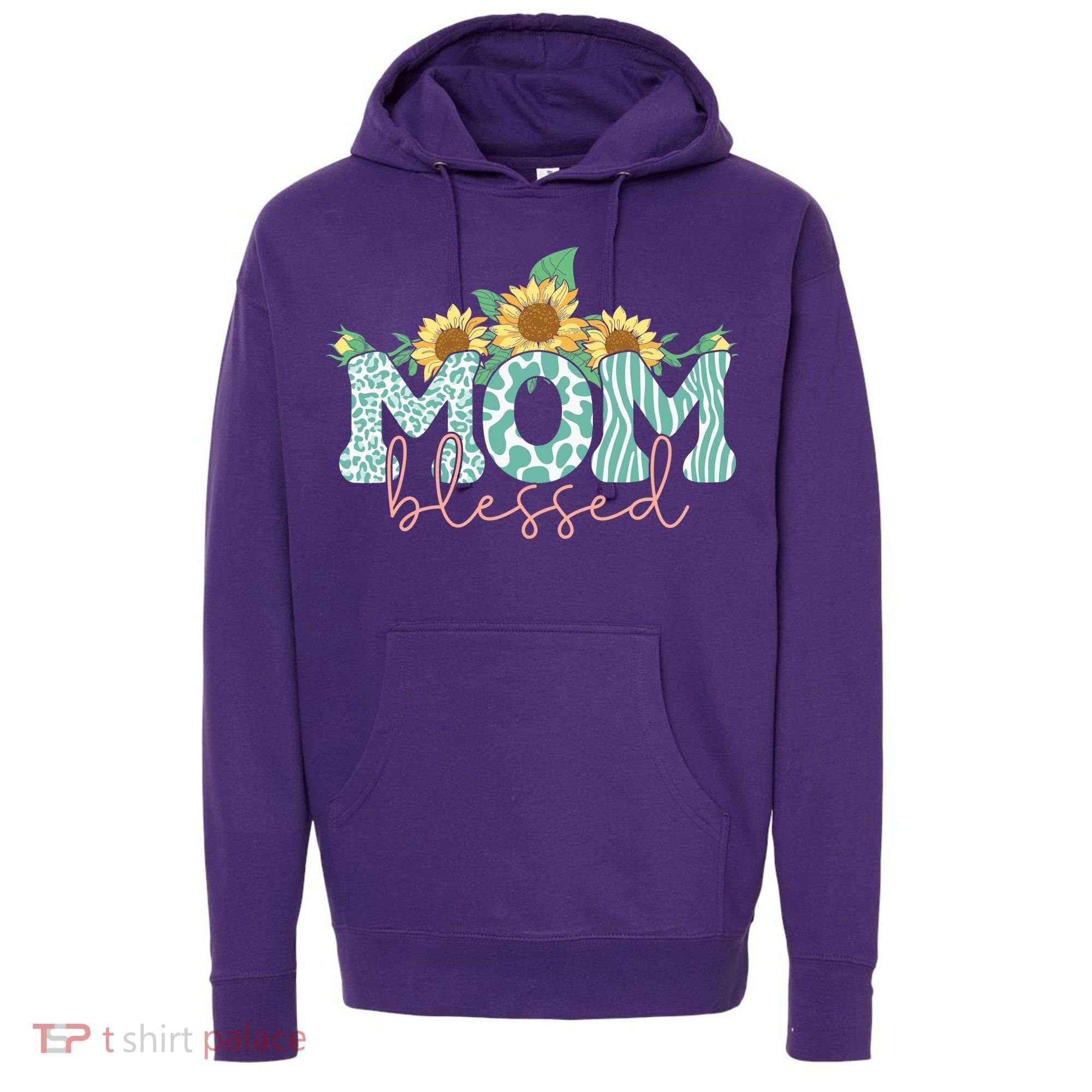 Blessed Mom Sunflower Cute Hoodie