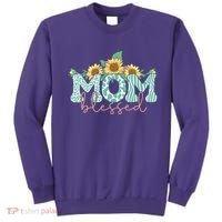 Blessed Mom Sunflower Cute Sweatshirt thumb 0